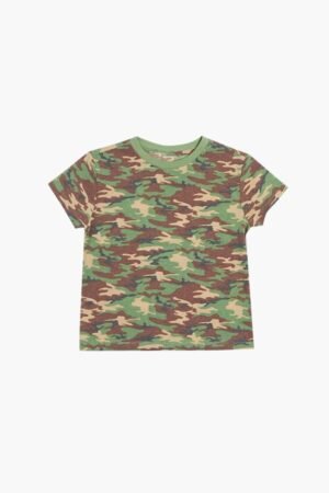Girls Camo Print Tee (Kids)